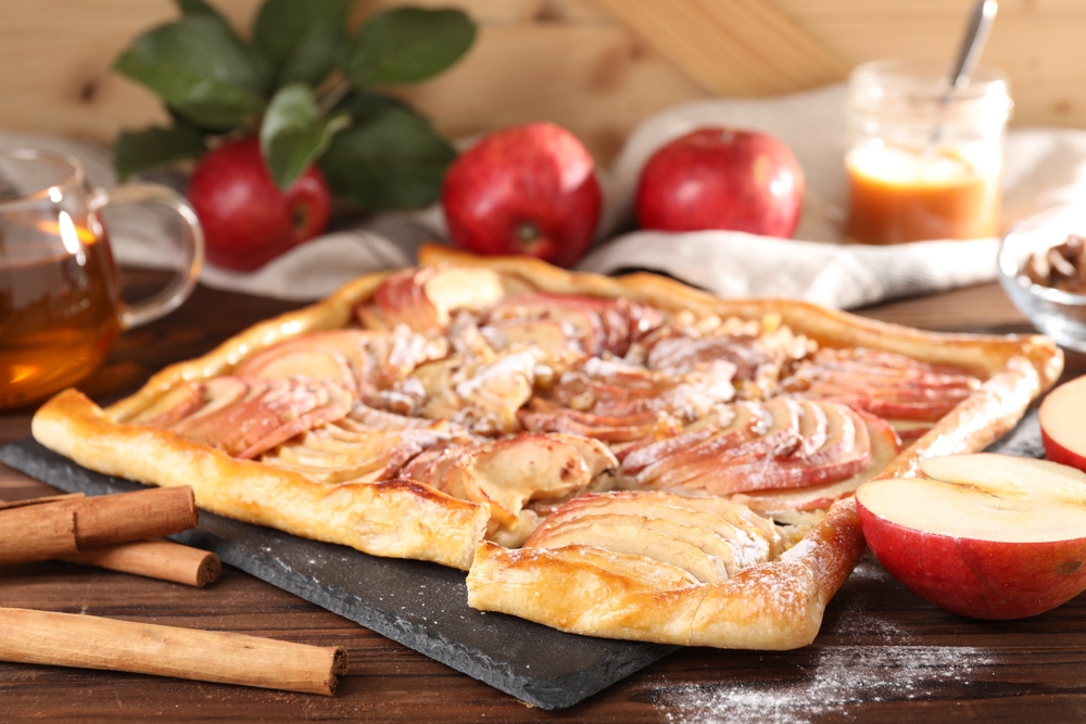 Tasty apple pie