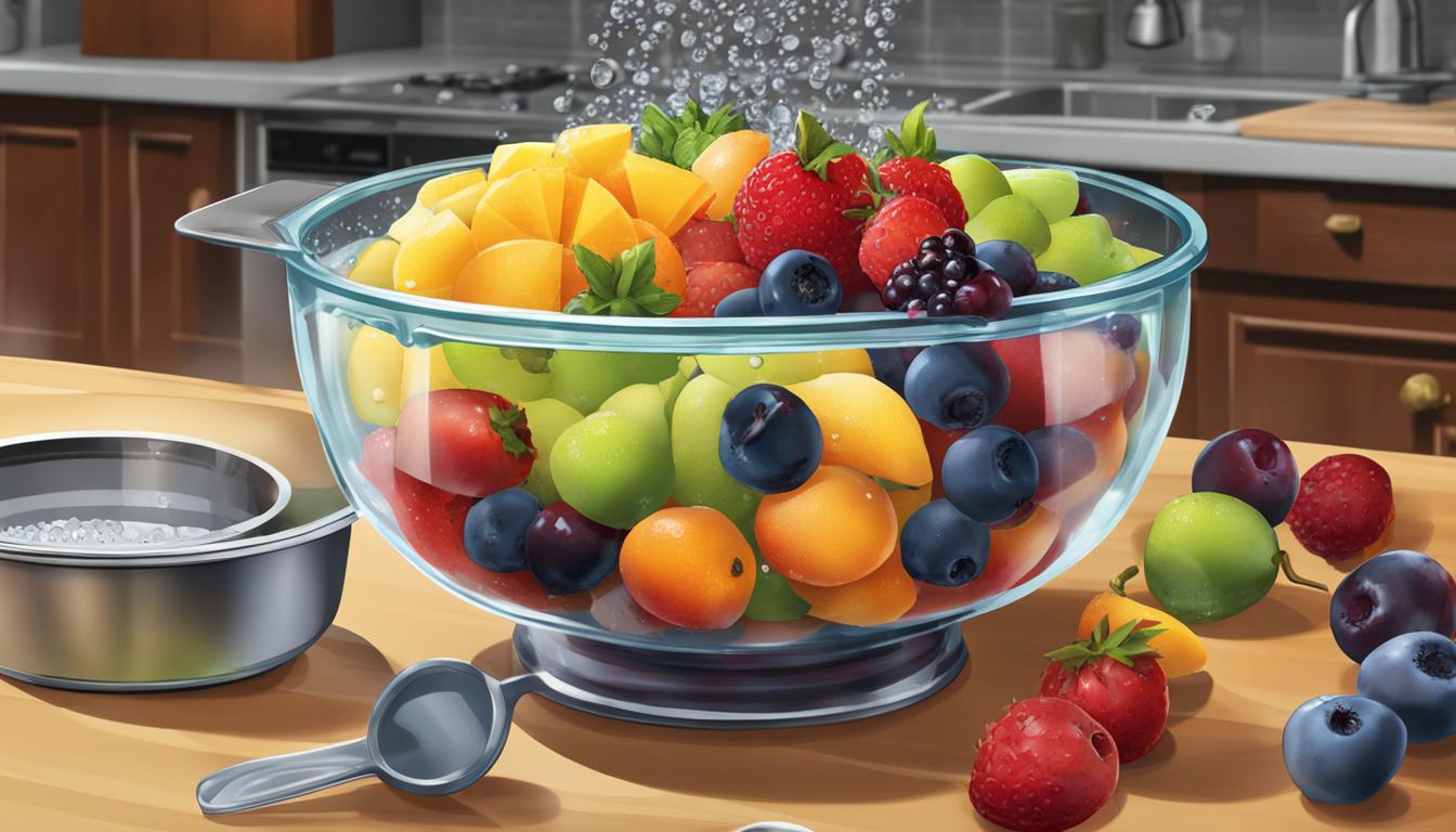 how to thaw frozen fruit